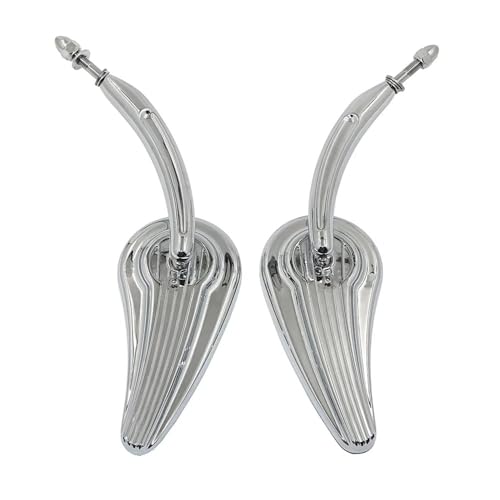 Rétroviseurs latéraux de guidon avec miroirs réglables pour une visibilité moto maximale