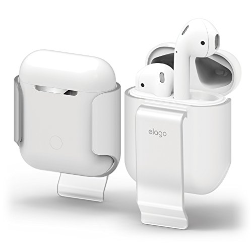 Amazon | 【elago】 AirPods 対応 ケース クリップ ホルダー 式