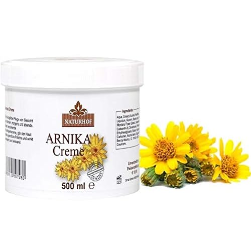 Crema de Arnica 500 ml / Dolor en articulaciones y músculos
