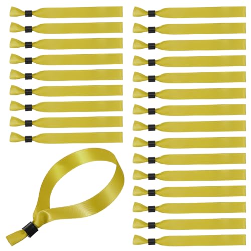 Bracelets en tissu colorés PATIKIL en lot de 25 pièces réglables pour festivals
