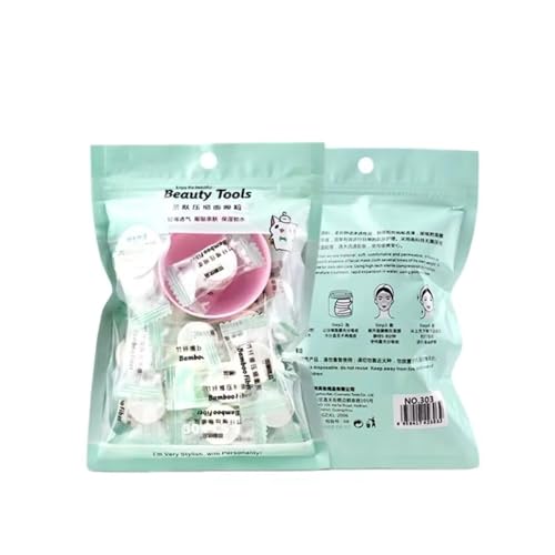 Compressed Disposable Facial Mask Sheet, 50 Pieces