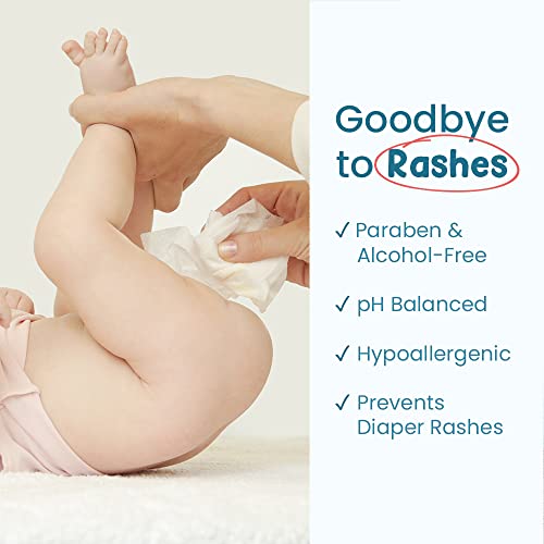 Mother Sparsh 98% Water Wipes, 80 Pcs x 3, Plant-Based - Image 5