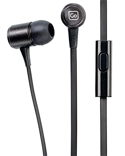 Go Travel Tangle Free Earphones with Built In Hands Free Microphone (Ref 905)