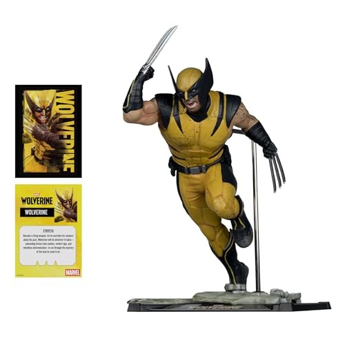 Image of McFarlane Toys- Marvel Wolverine 1:10th Scale Posed Statue