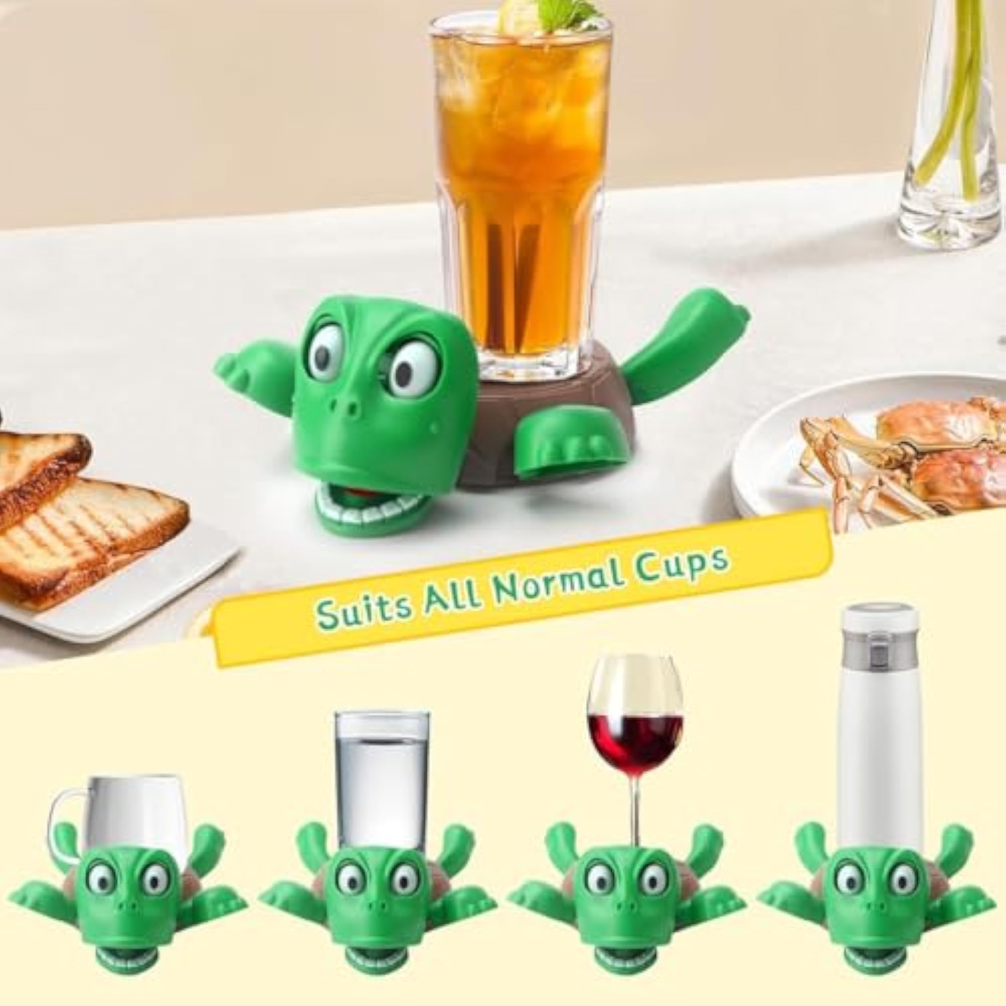 Cute Turtle 3D Printed Coaster Cup Holder