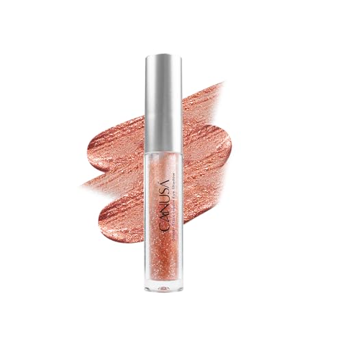 Canusa Liquid Glitter Eyeshadow & glitter eyeshadow that shimmers like shattered glass in every angle /2g/0.07 Fl Oz (Orange / 02) - Image 2