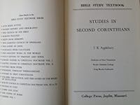Studies in Second Corinthians B0006CO0BW Book Cover