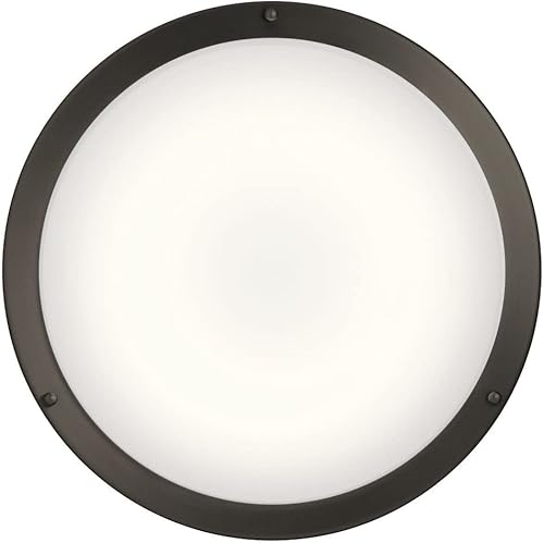 Miniatura 2 de Kichler Lighting Avon - Montaje empotrado LED de 14" con acrílico en bronce Oldee