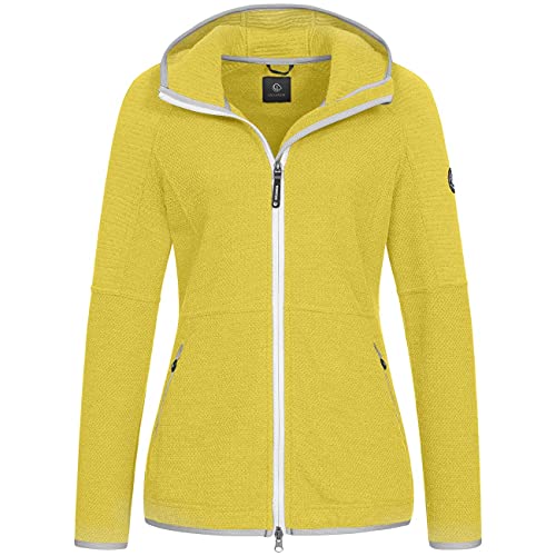 Preisvergleich Produktbild GIESSWEIN Merinowoolhooded Jacket Women - Damen Merino Jacke, Atmungsaktive Outdoor Bekleidung, Sport Jacke mit Kapuze