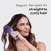 Tangle Teezer Ultimate Detangler Brush for Wet & Dry Hair, Eliminates Knots & Reduces Breakage for Straight to Wavy Hair Types, Amazon Exclusive Lilac Purple