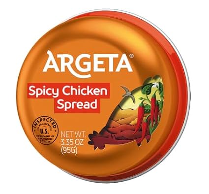Argeta Spicy Chicken Spread, 95g, Pack of 12