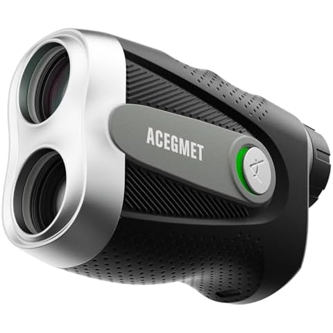 Range Finder Golf Slope 1100 Yards Laser Rangefinder Golfing Rechargeable Magnetic 0X Magnification Accessories Golf Ideal for Novice and Professional Players… Cover