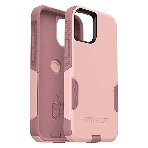 OtterBox Commuter Series Case for iPhone 12 Mini - Ballet Way (Pink Salt/Blush)