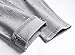 AITITIA Men's Ripped Regular Fit Stretch Jeans (34, 6620 Grey)