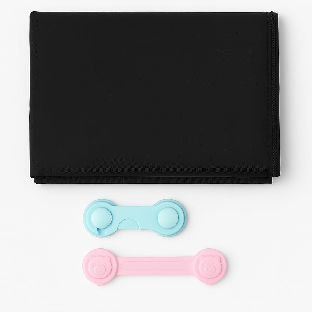 Katai Premium Pack N Play Blackout Canopy Tent – Breathable Travel Crib Cover for Better Baby Sleep – Universal Fit – Includes 2 Baby Safety Locks