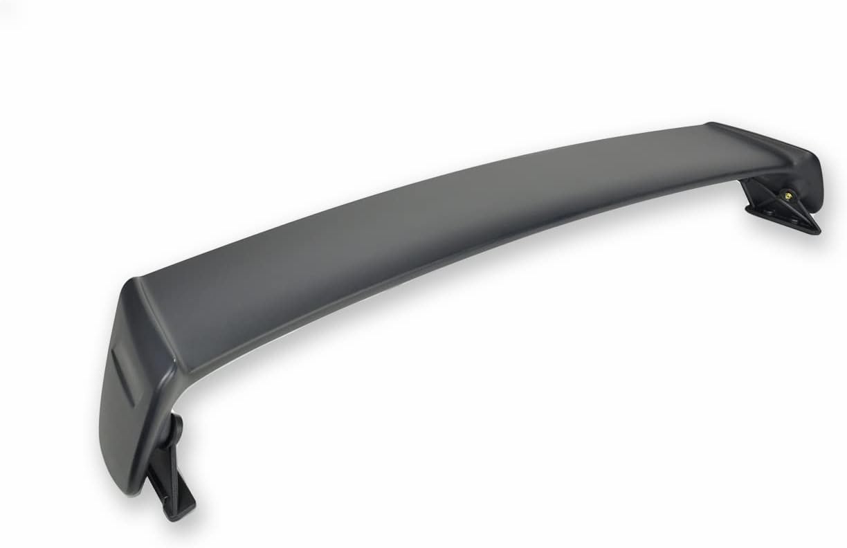 for 1996-2000 Honda Civic 2Dr Coupe | JDM Mugen Style Rear Trunk Lid Wing Spoiler W/ 2 X Mugen Black Emblems