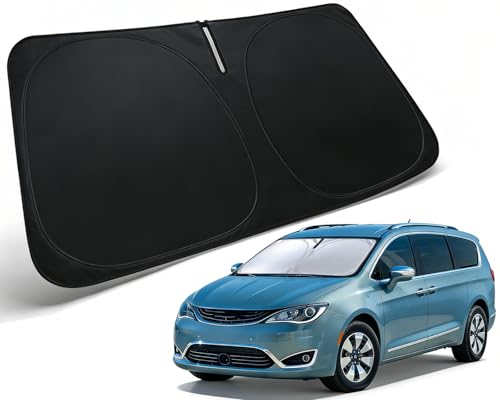 Image of Windshield Sun Shade for 2017-2026 Chrysler Pacifica Minivan