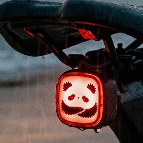 Luces para ciclismo nocturno con sensor inteligente y carga Tipo C regulable 3
