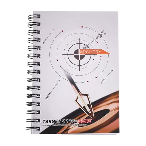MUCKLILY Archery Score Book with Spiral Bound Scorecards for Compound Bow