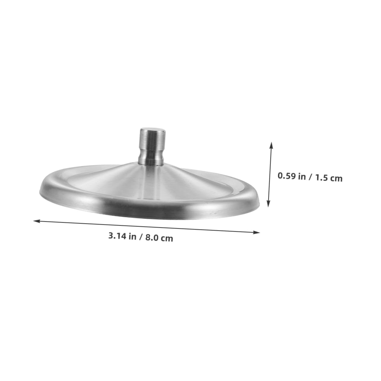 LIFKOME 6pcs Stainless Steel Mug Lid Covers Replacement Caps for Tea and Coffee Cups Temperature-resistant Seal for Beverages Easy to Clean and Maintain