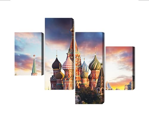 Tableau sur Toile Moscou Sublimera la Décoration de Votre Salon