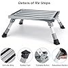 Amazon.com: Risornda Extra Large RV Step Stool, 19