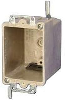 Allied Moulded 9363-Ewk Beige/Tan Old Work Fiberglassbox Single Gang Electrical Box