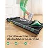 UREVO Smart Walking Pad, Standing Desk Treadmill with Double Shock Absorption, Quiet Operation, Workout APP with Track Insights and MIIT Mode, Plug and Play, Remote or APP Control for Home Office