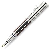 Bolígrafo pluma del Año 2016 chapado en platino Graf Von Faber Castell,...