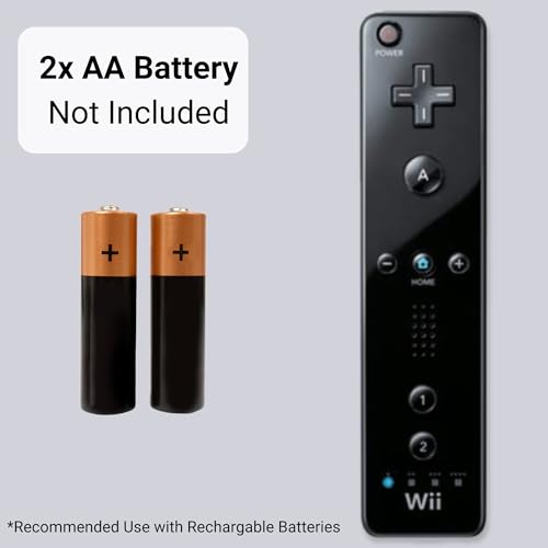 Wii Classic Remote - Wireless Bluetooth Game Controller - Official Wii and Wii U Compatible - 2 Pack (Renewed) (Black) by Generic - Image 5