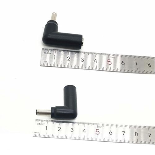 helpers lab 4.5 x 3.0 mm Right Angle 90-Degree Power Adapter Connector Converter for Dell Inspiron; Latitude; XPS; Vostro Laptop AC Charger Cord - 1 PCS - Image 8