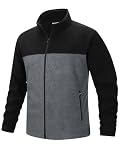 33,000ft – 33,000ft Herren Fleecejacke Leicht Strickjacke Warm Übergang