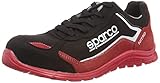 Sparco - Schuhe Nitro S3 rot/schwarz Größe 44