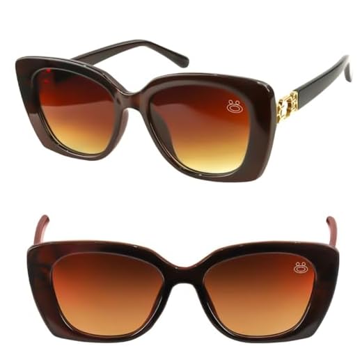 Óculos Sol Praia Vintage Social Proteção UV Feminino + Case Estiloso Verão Luxo Acetato Premium