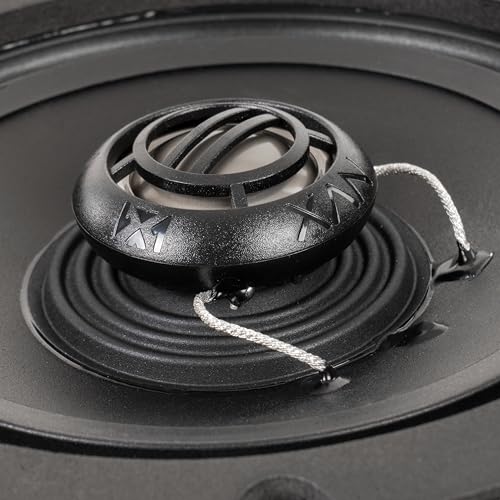 NVX® XFHD6F Premium 6.5” Motorcycle Speakers, 600W Peak (300W RMS), 2-Ohm Front Fairing Coaxials with 1" Titanium Tweeters, Waterproof, Plug-and-Play Upgrade for Harley-Davidson Touring 2014 up (Pair) by NVX - Image 6