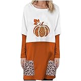 Tank Top for Women Kawaii Floral Printed Long Sleeve O-Neck Vest Funny Gym Plus Size Tops for Women...