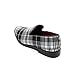 Men's Vintage Plaid Fashion Smoking Slipper Dress Tuxedo Loafers Slip On Shoes SM-50 (Black White, us_Footwear_Size_System, Adult, Men, Numeric, Medium, Numeric_9)