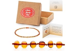 Baltic Amber Teething Necklace for Babies
