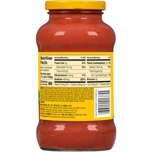 Image of Ragu Six Cheese Pasta Sauce, 680g