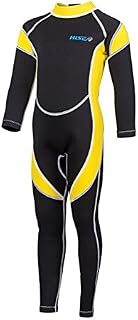 SailBee 2MM Neoprene One Piece Full Wetsuits for Kids Boys Girls Back Zipper