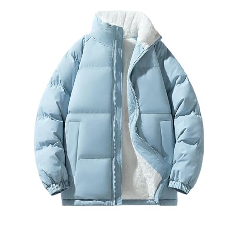 Veste d'hiver rembourrée coupe-vent col montant finie la sensation de froid