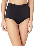Weiches Taillenband Coco Reef Damen High Waist Bottom Swimsuit Bikini-Unterteile, Classic Solids Castaway Schwarz, X-Large