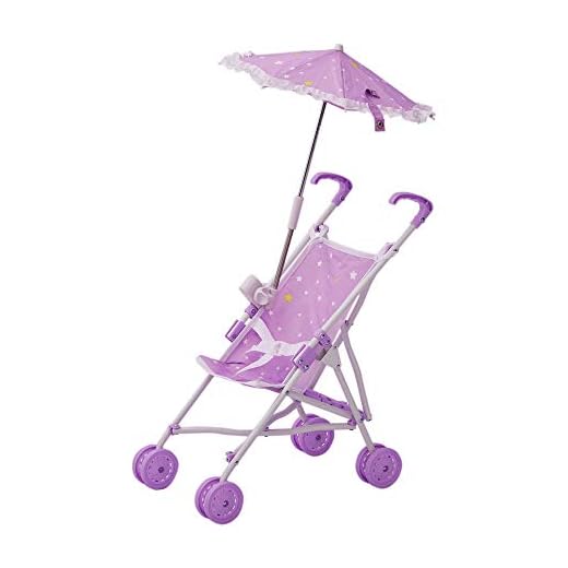 Twinkle Stars Princess Doll Stroller