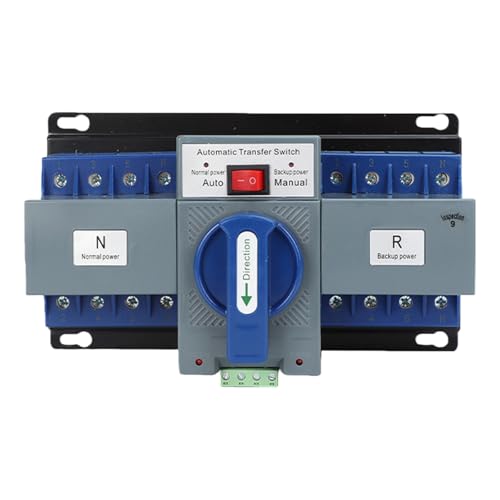 Interruptor de transferencia automática doble potencia 110V conmutación inteligente 6
