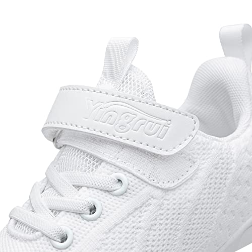 Brexli Girls Cheer Shoes White Cheerleading Shoes Dance Athletic Sneakers (Little_Kid, Us12) #TOP4