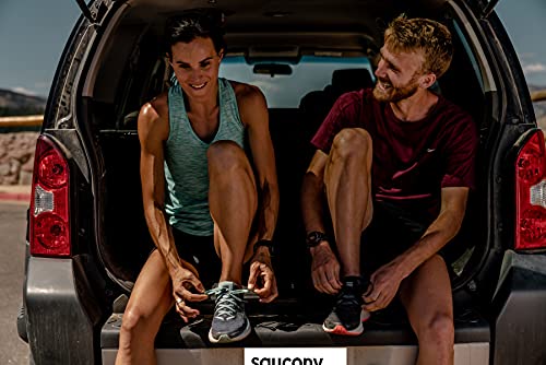 Saucony Men's Multi-Pack Bolt Performance Comfort Fit No-Show Socks, Black Assorted (6 Pairs), Shoe Size: 8-12 #TOP2