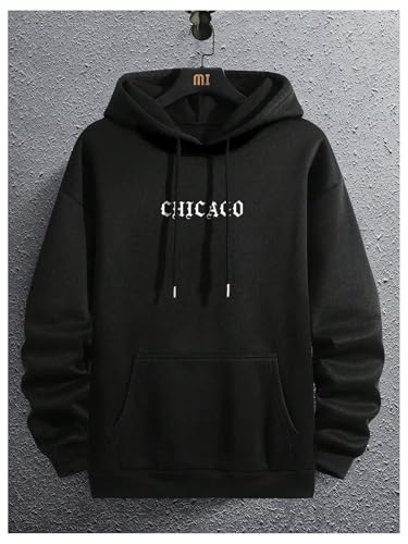 Men's Graphic Y2k Hoodies Letter Hand Long Sleeve Drawstring Pocket Hooded Sweatshirts2