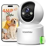 【Détection Intelligente & Alertes Instantanées】Dotée d'un capteur PIR ultrasensible et d'un algorithme d'IA (précision de 99%), cette camera surveillance interieur distingue les vraies menaces et vous avertit en temps réel sur votre smartphone, en éliminant les fausses alertes. (La reconnaissance avancée Humain/Animal/Véhicule est disponible via un abonnement).