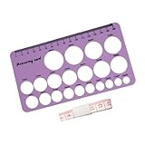 Règle essentielle à double échelle pour les mamans - Mesurez avec précision la taille du mamelon avec des marquages en cm pour sécuriser un bon ajustement de la bride du tire-lait, réduisant l'inconfort pendant la lactation