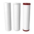 AquaticLife 10-Inch Sediment, Carbon Block and Carbon Plus Chloramine Water Filter Replacement Cartridge Kit for RODI System Reverse Osmosis Deionization Filtration Unit